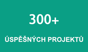 300+ úspěšných projektů